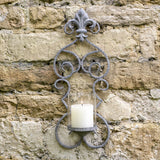 Metal Wall Candleholder