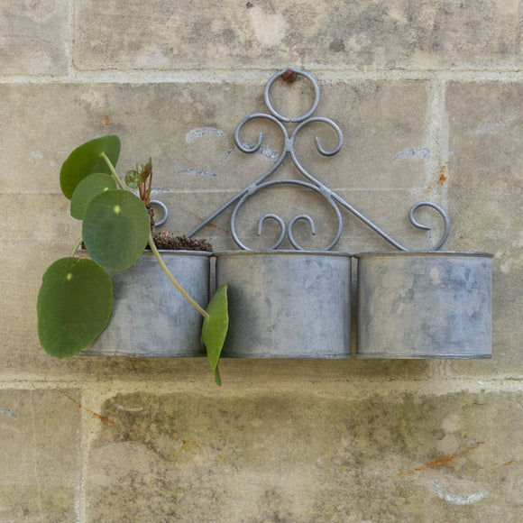 Zinc Ornate Trio Pot Holder