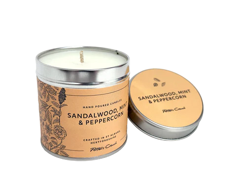 Potters Crouch Wellness Candle - Sandalwood, Mint & Peppercorn