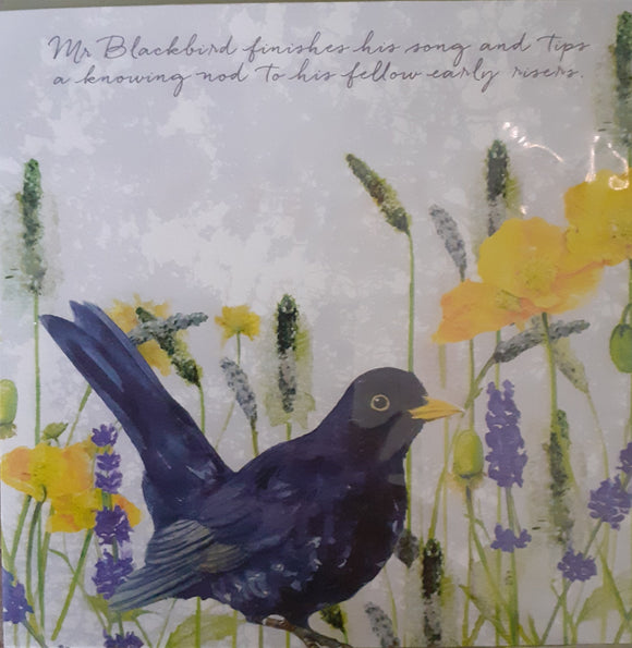 Little Dog Laughed - Mr.Blackbird Card