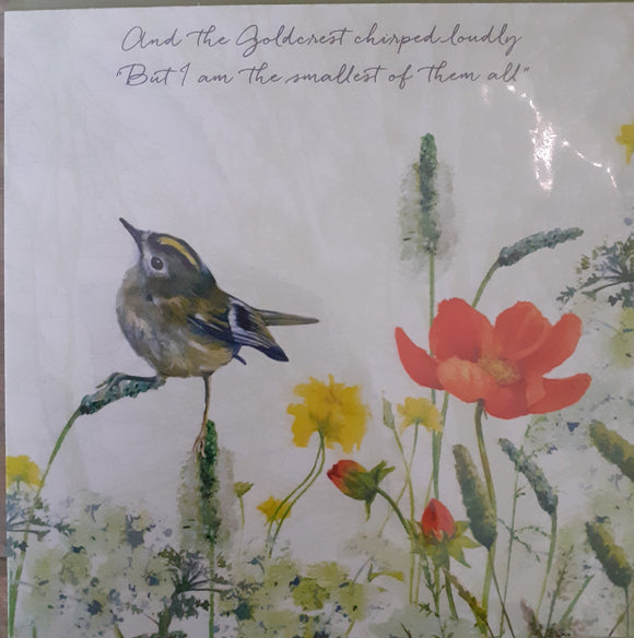 Little Dog Laughed - Goldcrest Card