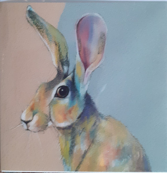 Little Dog Laughed - Hare #  2Card