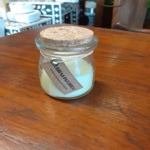 Verbena & Patchouli jar candle