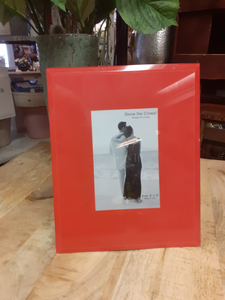 Red Glass Photo Frame - Multiple Sizes