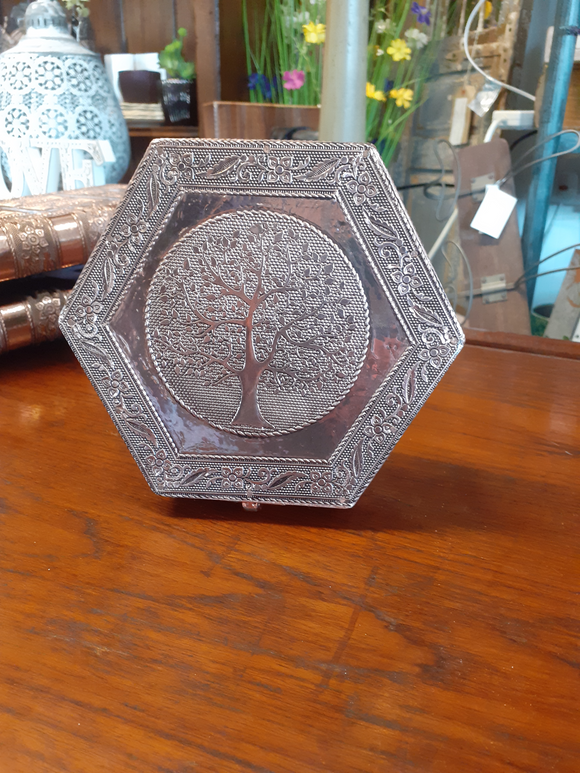 Hexagonal Jewellery Box