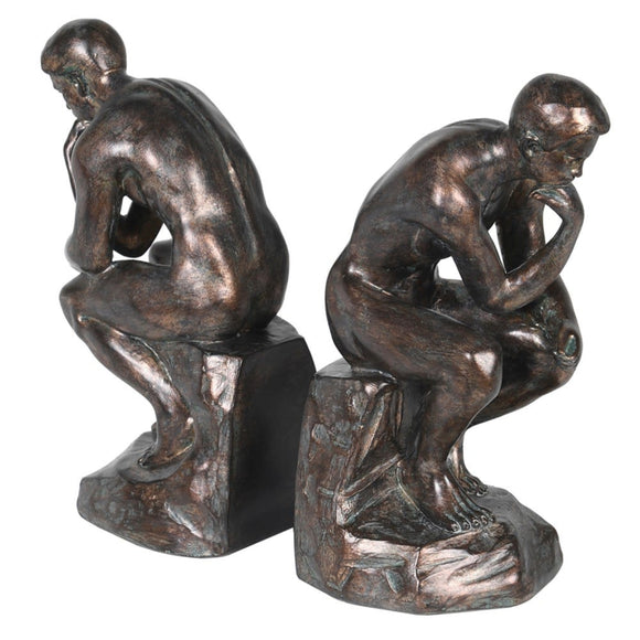'Thinker'  Bookends
