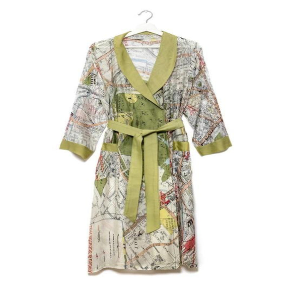 One Hundred Stars - London Map Gown